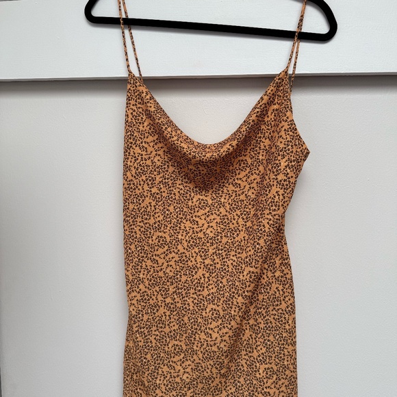 RESA Hailey Slip Dress: Cheetah-ish print - Picture 2 of 6